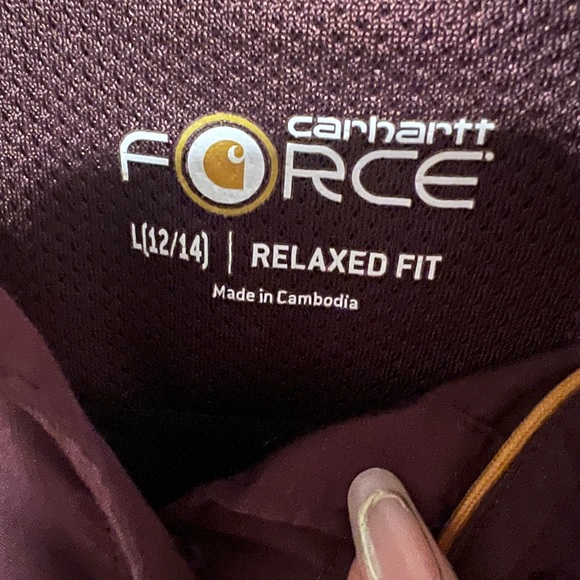 Women work Carhartt shirt - Picture 4 of 6